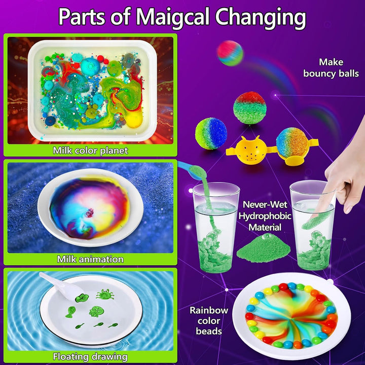 UNGLINGA Kit de Experimentos Científicos de 272 Experimentos para N...