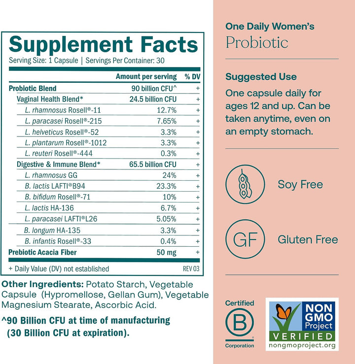 True Grace One Daily Multivitamínico para mujer 40+ (30 tabletas ve...