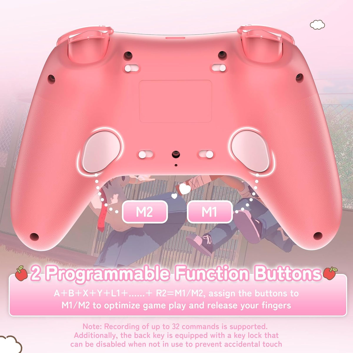 Kuitmor Pink Switch Controller,Hello Kitty Hall Effect Controllers...