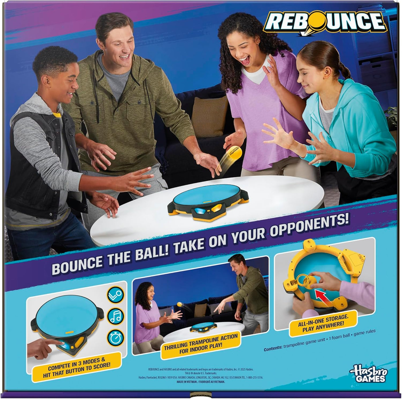 Juego de rebote Juego de acción electrónico para