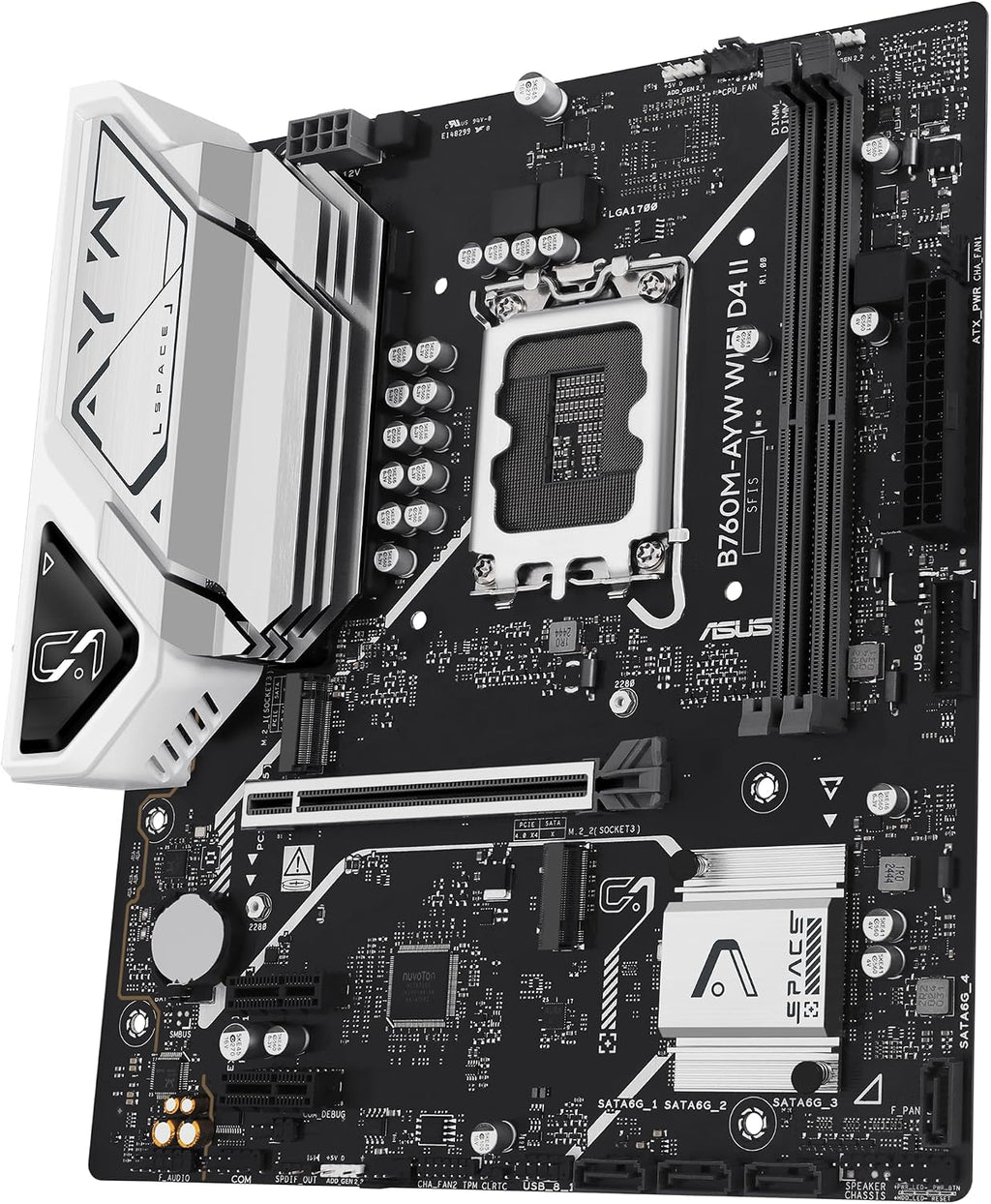 ASUS - Placa base Prime B760M-A D4 Intel®B760, mATX|DDR4, Micro-ATX|PRIME B760M-A|M.2x2