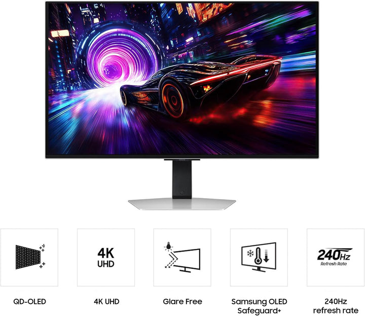 SAMSUNG 32\u201D Odyssey QD-OLED G8 (G81SF), 4K, 240Hz, Monitor de...
