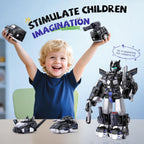 Transform Toys para Boys 4-6 6-8, Magnetic Robot Toys 4 5 6 Year Old Boy