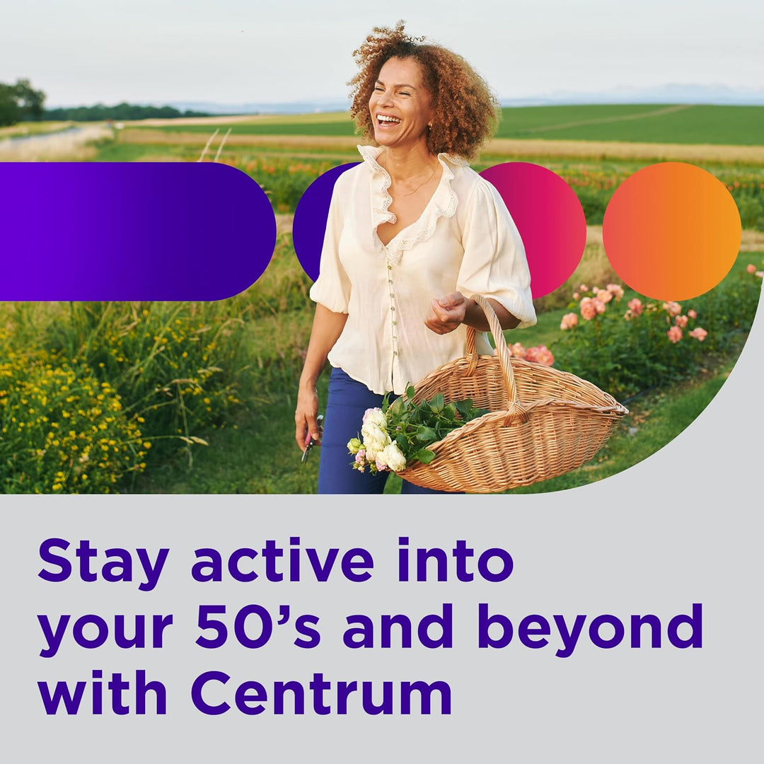 Centrum Minis Silver Multivitamínico para mujer 50 Plus