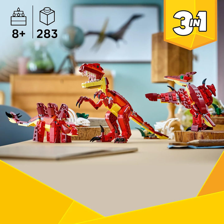 Lego Creator Dinosaur Toy 31379 Bloques de regalo de cumpleaños par...