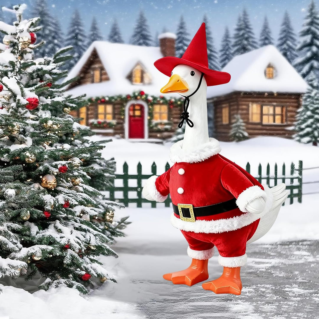 feliend Disfraz oficial de Gaggleville Jolly Santa Goose