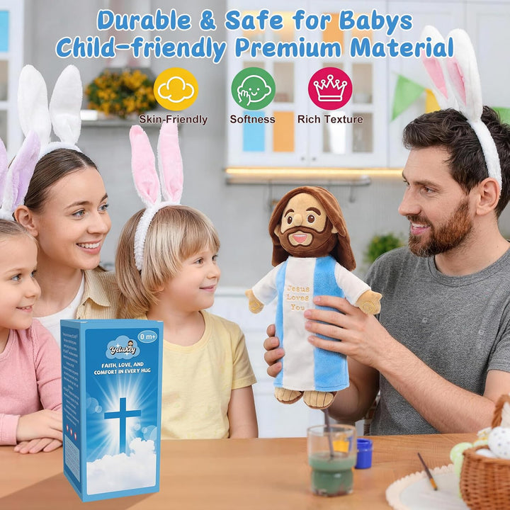 Yelakey Muñeco de peluche que habla Jesús Habla 36