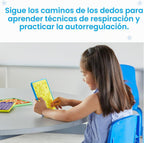 hand2mind Tableros de laberinto consciente, juguetes sensoriales táctiles para niños pequeños, artículos para aliviar la ansiedad, suministros de esquina tranquila, herramientas de regulación