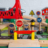 FUNPENY Juego de mesa de trenes de juguete juegos de pista