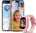 Reloj para niños con rastreador GPS, llamadas bidireccionales, Rosa