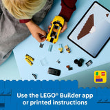LEGO City Yellow Taxi Car Building Toy para niños juego de
