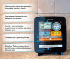 Estación meteorológica AcuRite 01517 Pro con lluvia, viento, temperatura, humedad y tiempo