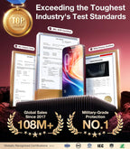 UltraGlass TOP 9H Armor - Protector de pantalla de privacidad para iPhone