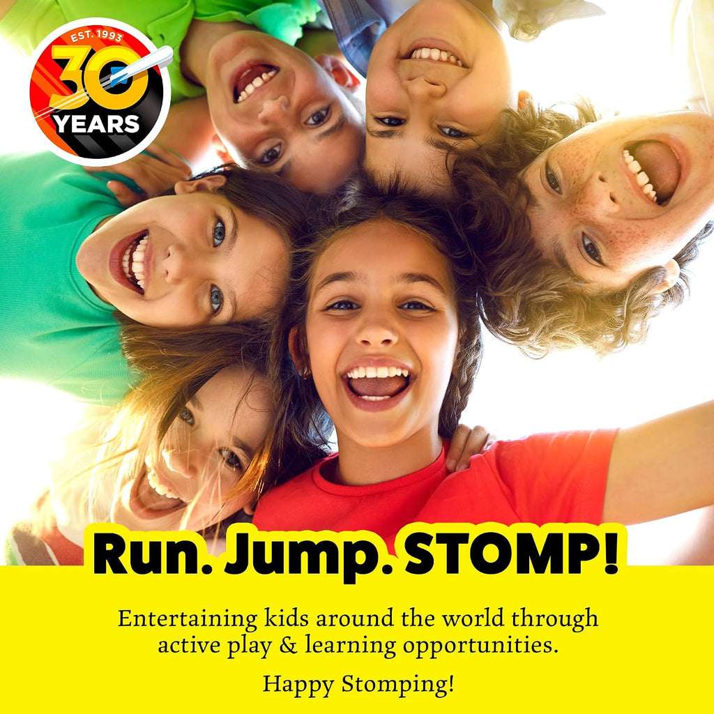Stomp Racers Mega Pack por Stomp Rocket, 4 autos de carreras con aire