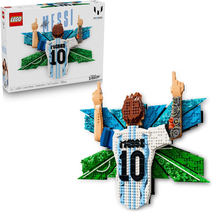 LEGO Editions Lionel Messi \u2013 Celebración \u2013 Juego de const...