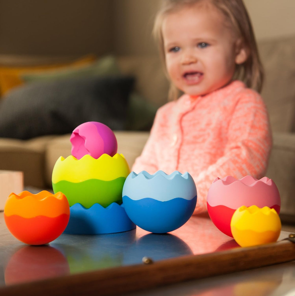 Fat Brain Toys Tobbles Neo Baby Stacking Toy