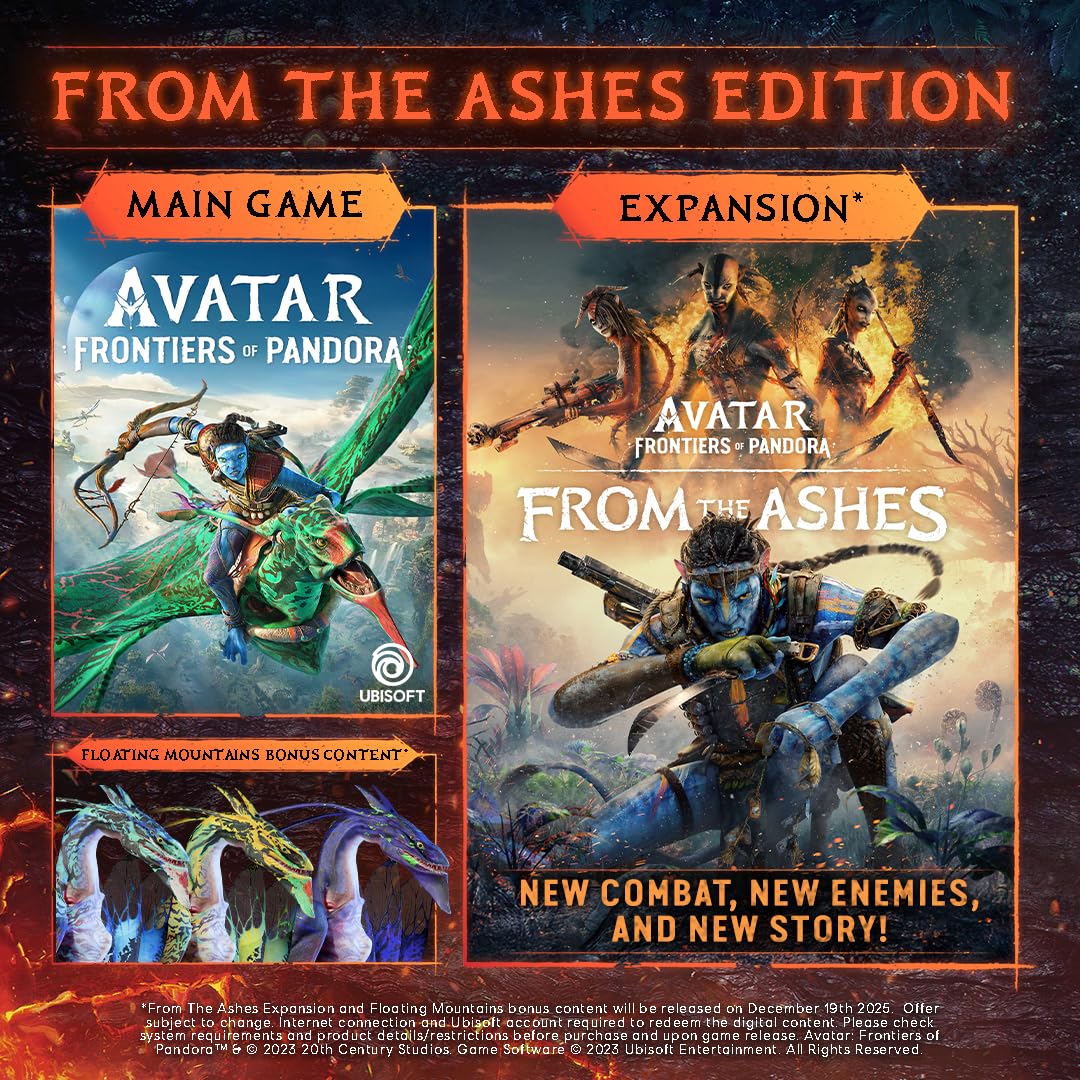 Avatar Frontiers of Pandora From the Ashes  PlayStation 5