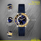 Invicta Reloj de silicón para hombre Specialty Quartz