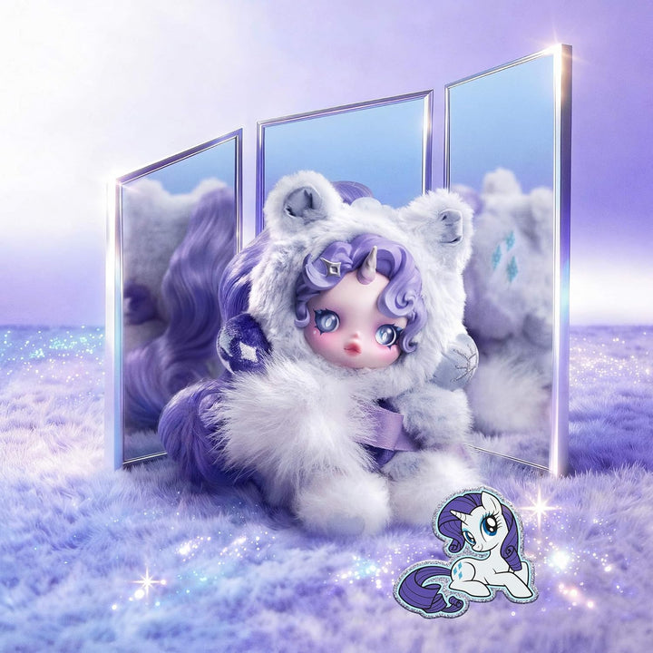 POP MART SKULLPANDA × My Little Pony Series - Lindo llavero de la s...