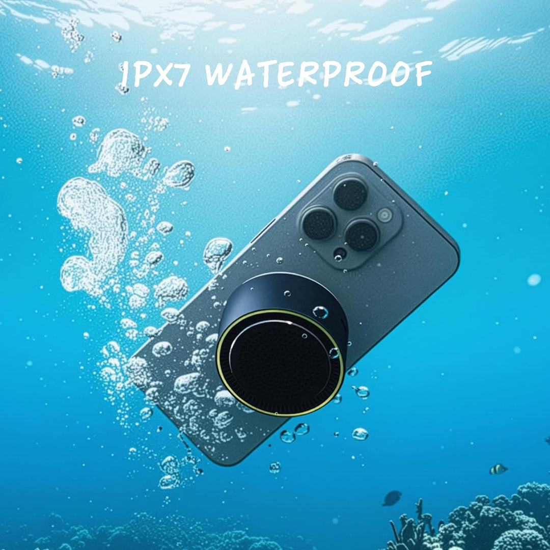 MagBeat Altavoz Bluetooth con cargador inalámbrico magnético (grafi...