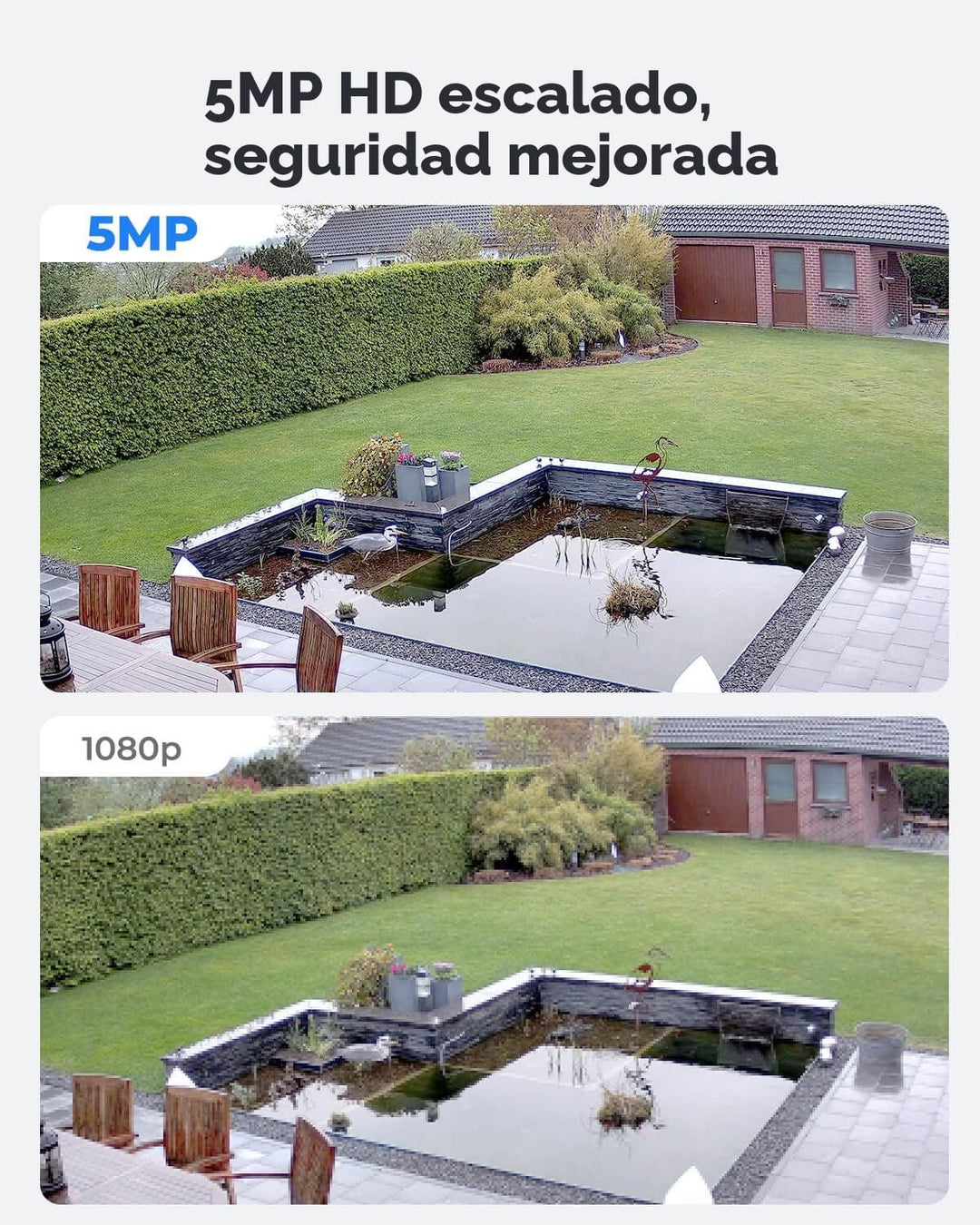 REOLINK Cámara de seguridad para exteriores, cámara de vigilancia I...