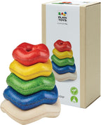 Juguete apilable en forma de árbol de Plan Toys | wooden tree stack...