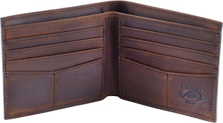Stealth Mode Billetera de cuero para hombre. Billetera con RFID + 8...