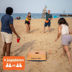 Lawn Die Toss Game Board, 24 x 26 en, 2 Dice, Beach & Lawn Game para Adults