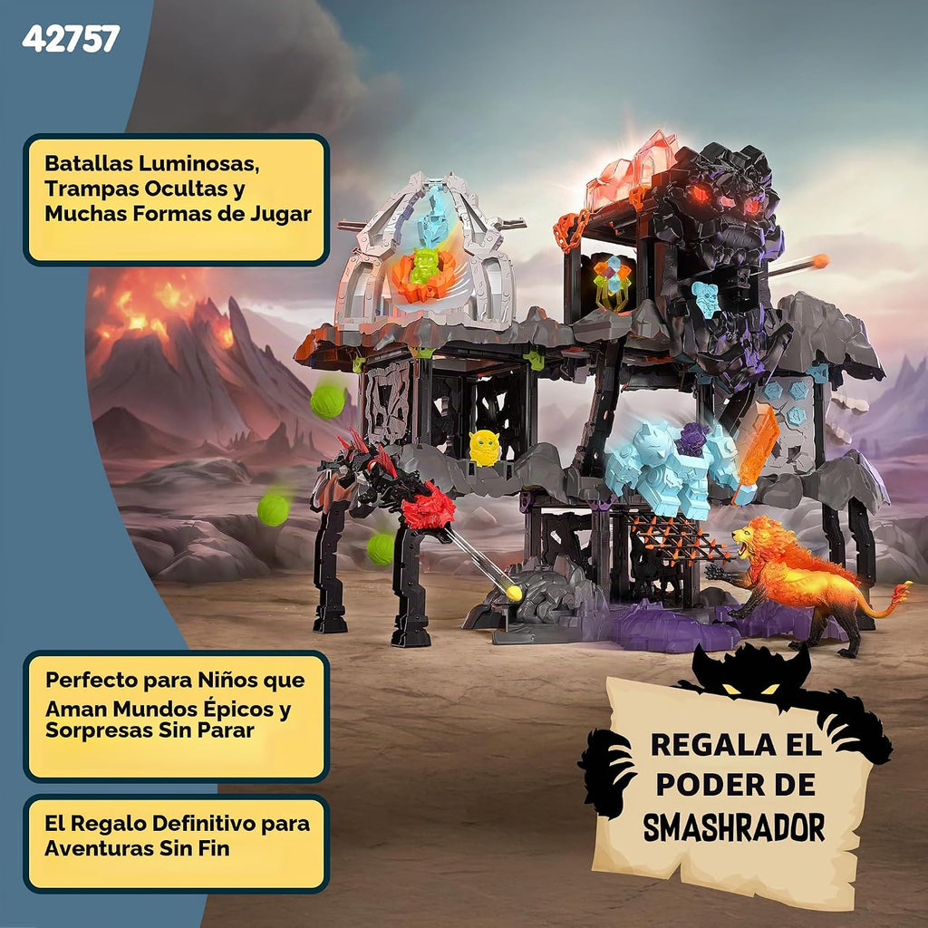 Schleich Eldrador - Set de Batalla Mastercave Smashrador 119 piezas | 42757