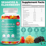 BIO VITALICA Gomitas de musgo marino con saúco BioVitalica - Vitami...
