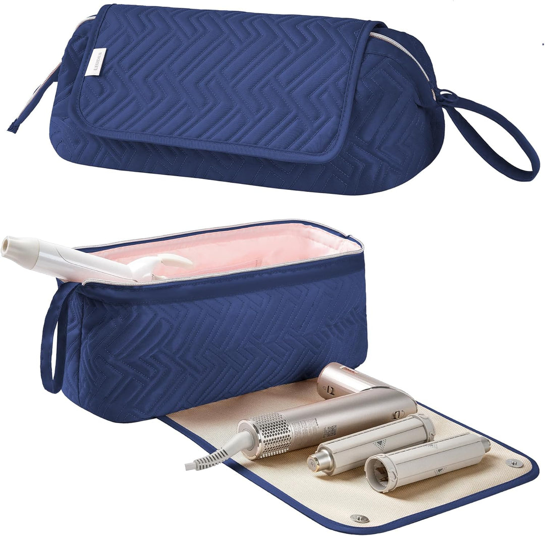 Leudes Bolsa de Viaje para Herramientas de Cabello para Mujeres Res...
