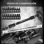 Juego de 63 piezas de enchufes métricos de 1/4" de vástago hexagonal y juego de llaves de tuercas, juego de enchufes estándar y profundos de impacto (4-15mm), llaves de tuerca magnéticas de 1/4" de