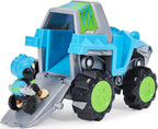 Paw Patrol, Dino Rescue Rex - Vehículo transformador con figura de dinosaurio misterioso