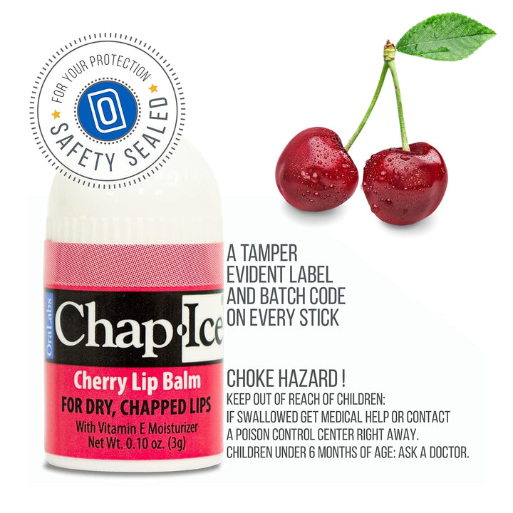Chap-Ice® | Bálsamo labial tradicional y prémium para labios agriet...