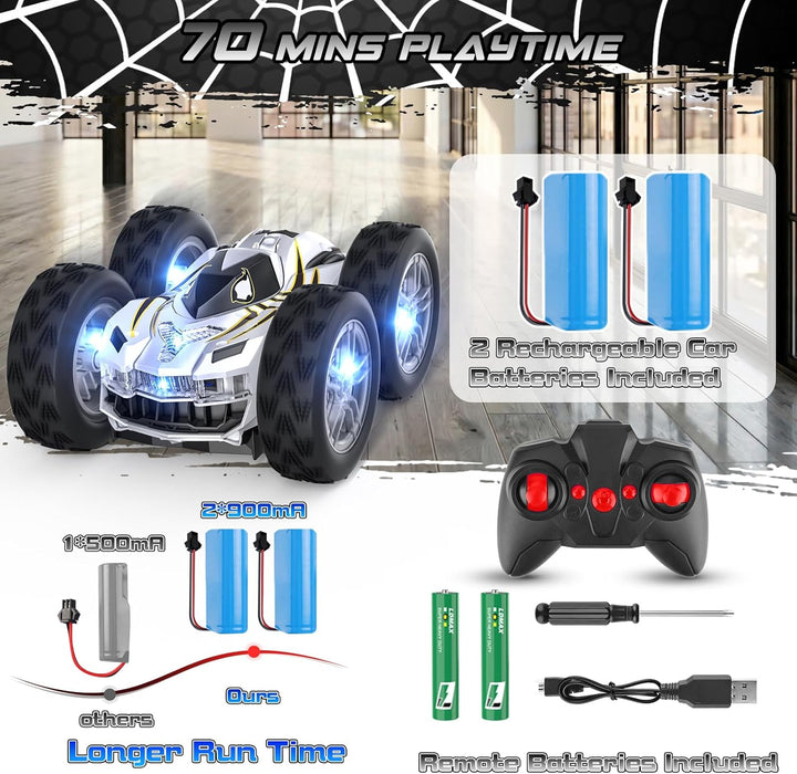 Wupuaait Auto a Control Remoto para Niños, Juguetes de Autos de Acr...