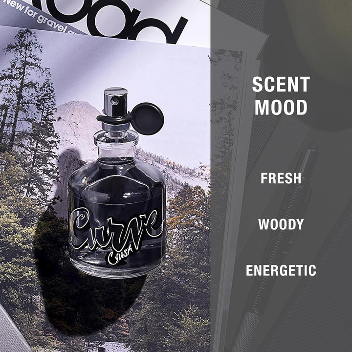 "Curve Black for Men" \u2013 Colonia en espray para hombres...