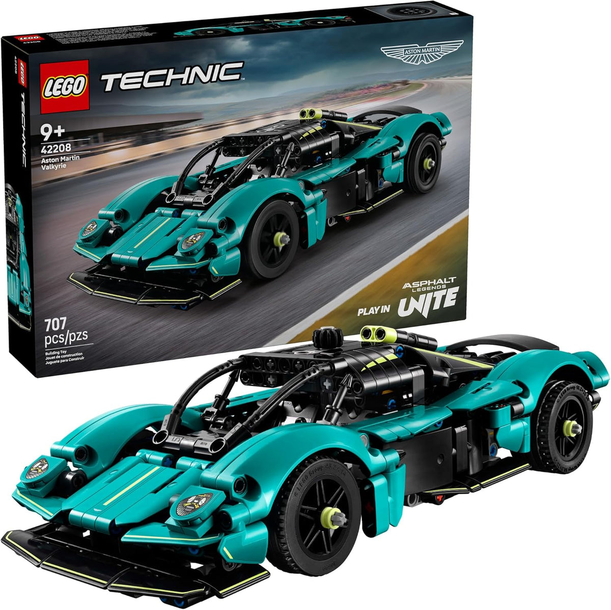 LEGO Technic Aston Martin Valkyrie - Kit de juguete para