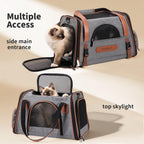 Transportador de mascotas prémium para gatos, bolso de transporte con