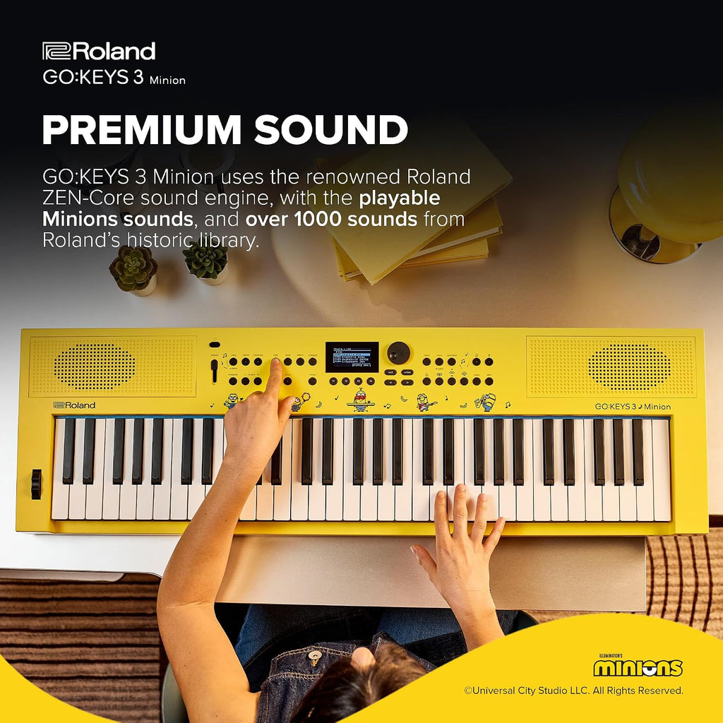 Roland GO:KEYS 3 Minion Teclado de creación de música de 61 notas