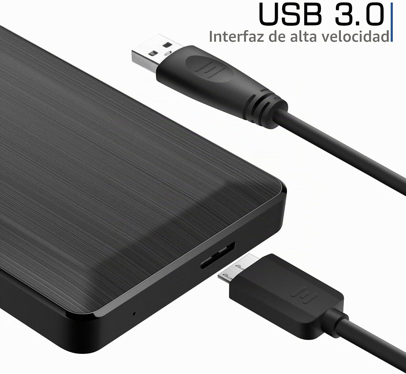 UnionSine Disco duro externo portátil de 2.5 pulgadas, 1 TB, USB 3....