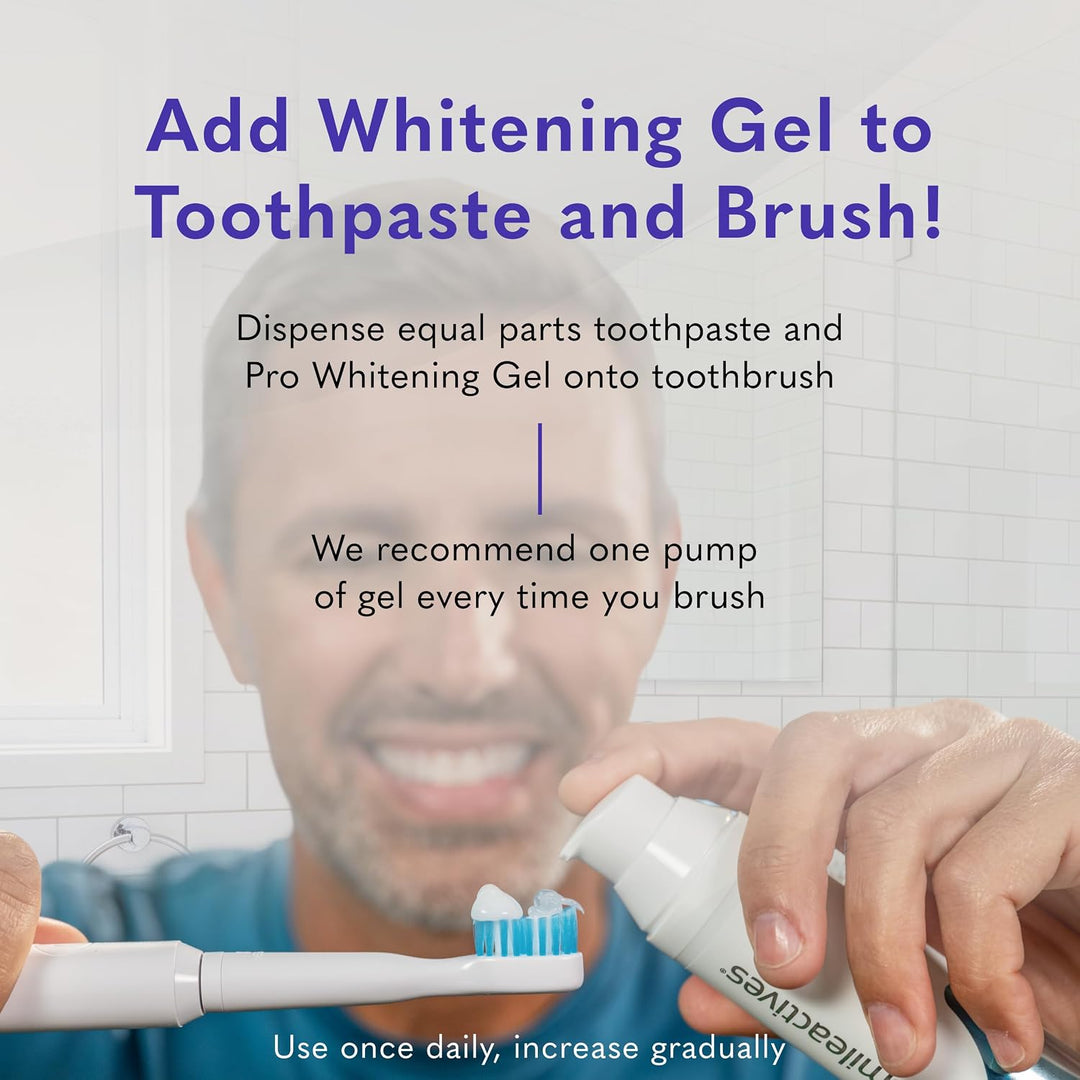 Gel blanqueador de dientes Smileactives, peróxido de hidrógeno de g...