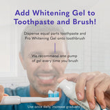 Gel blanqueador de dientes Smileactives, peróxido de hidrógeno de g...
