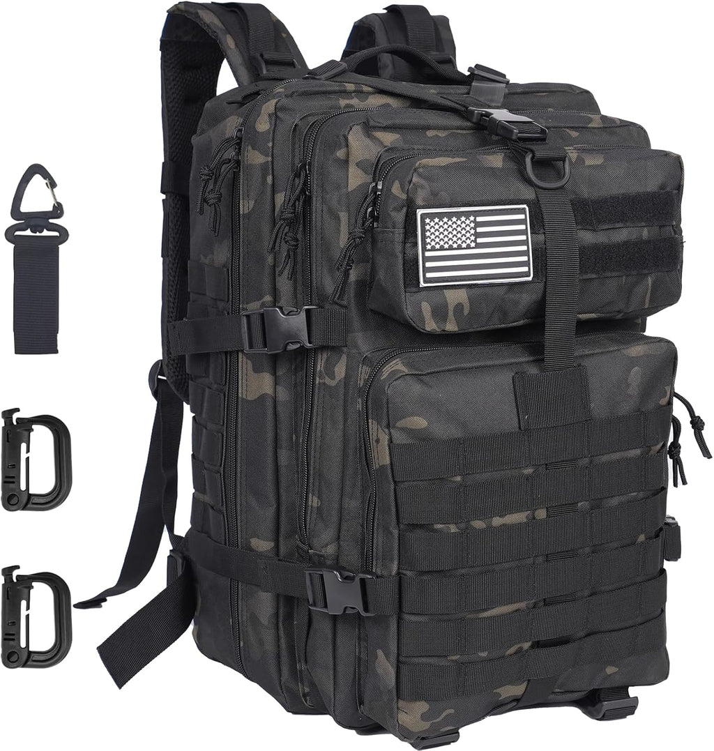 Oraynn Mochila táctica militar grande de 50 litros Molle Army Assau...