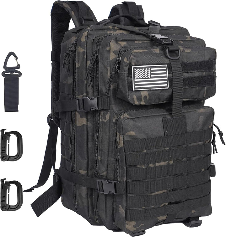Oraynn Mochila táctica militar grande de 50 litros Molle Army Assau...