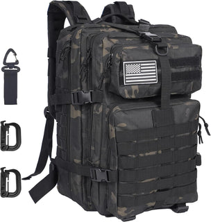 Oraynn Mochila táctica militar grande de 50 litros Molle Army Assau...
