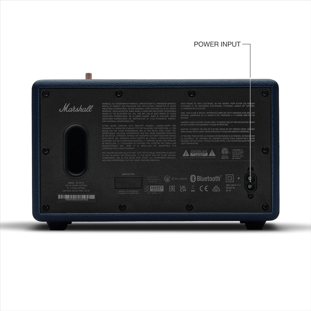 Altavoz Marshall Acton III Bluetooth para el hogar - Sonido estéreo...