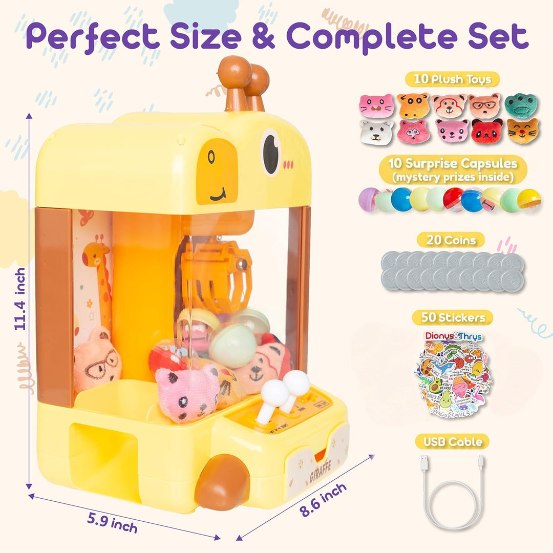 Máquina de garras para niños, mini juego de arcade, máquina expende...