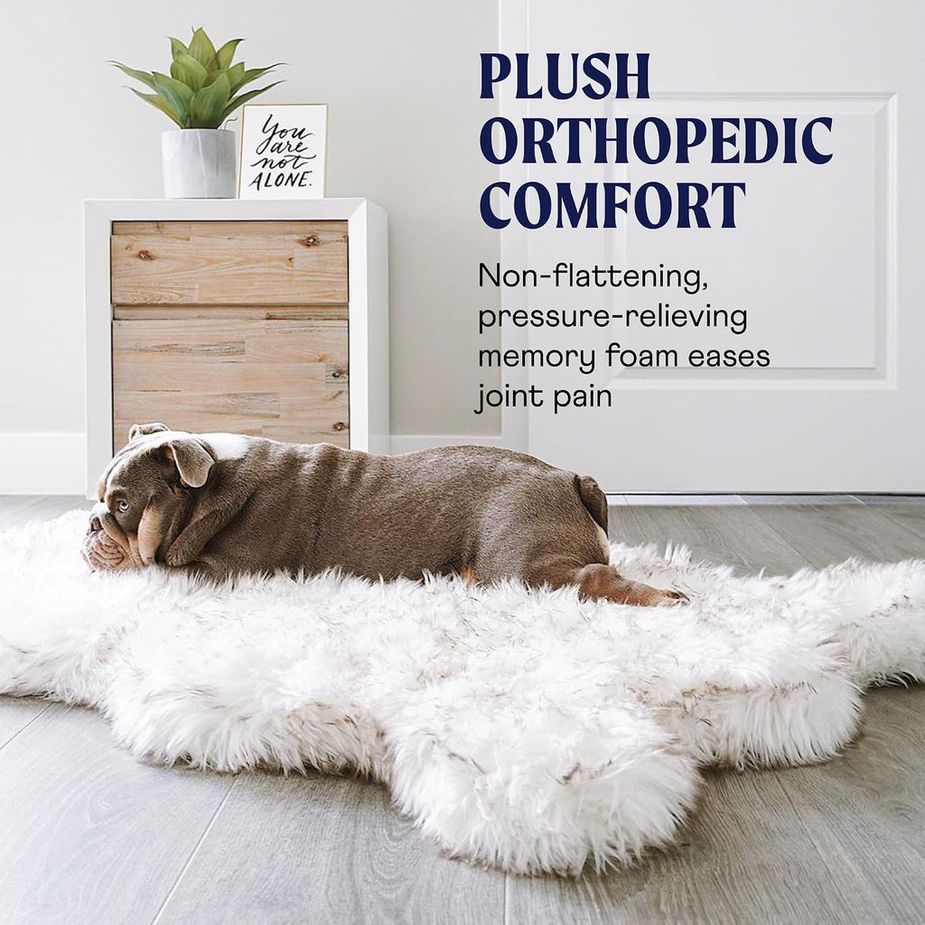 PupRug - Cama ortopédica de espuma viscoelástica para perro