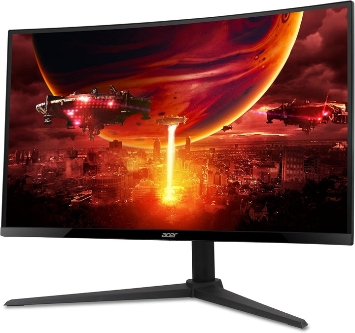 acer Nitro Monitor de juegos curvo de 27 pulgadas 1500R sin marco F...
