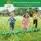 Aspersor de agua para niños, aspersor inflable de cocodrilo grande